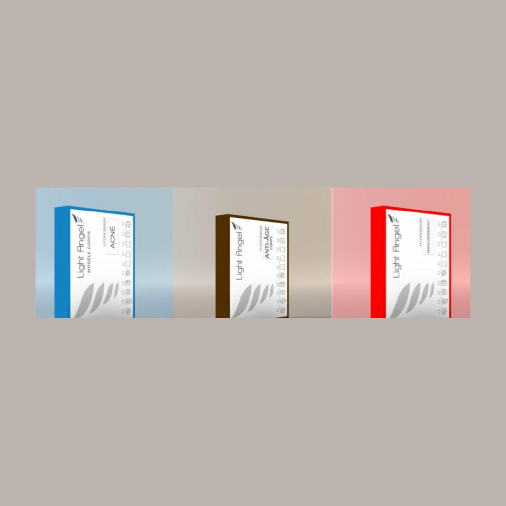 Cures de masques géloïdes – Corps