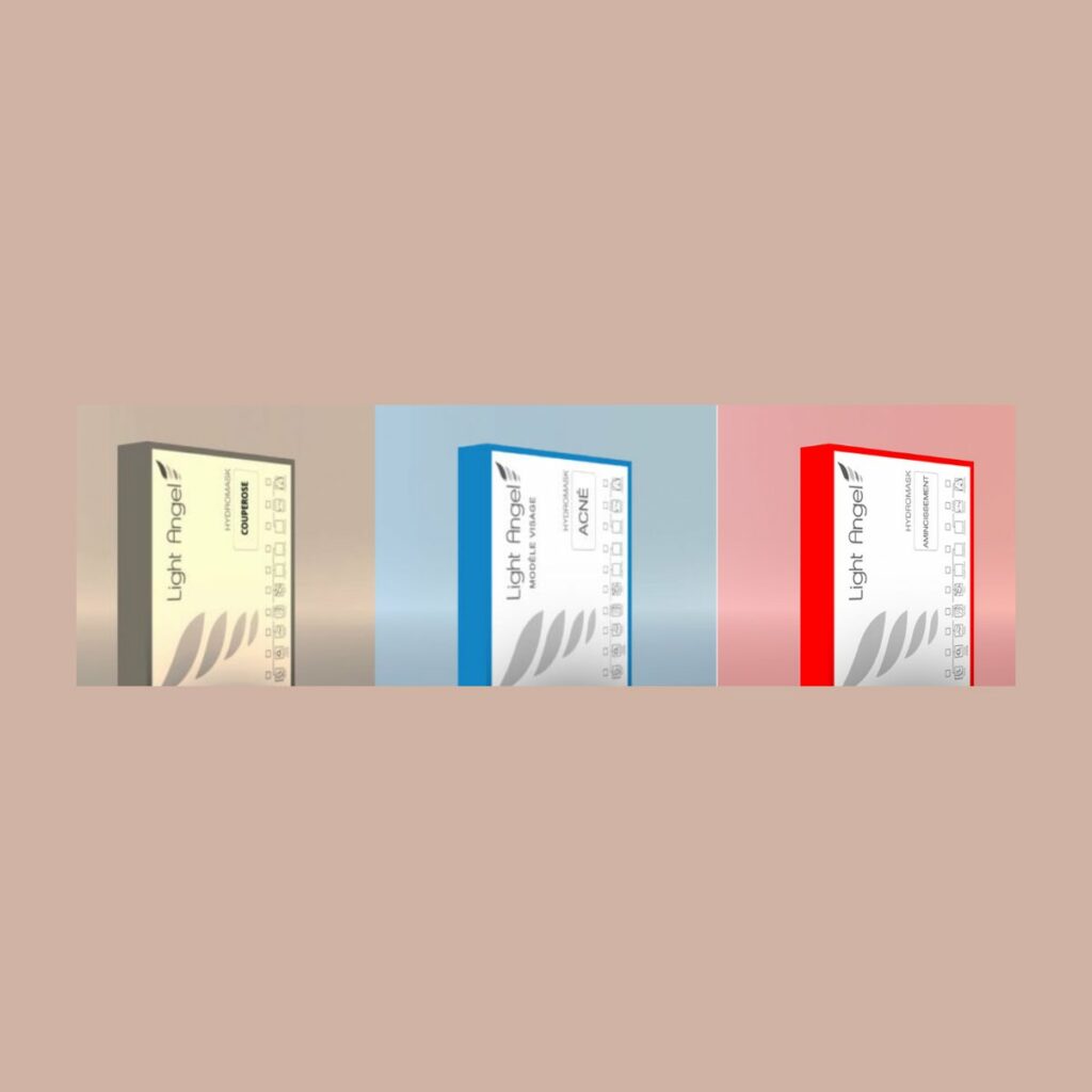 Cures de masques géloïdes – Visage
