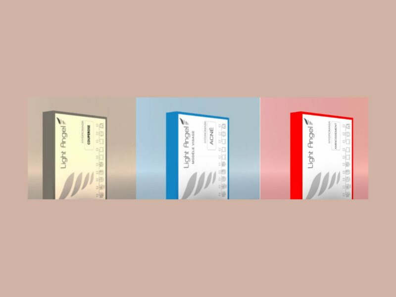 Cures de masques géloïdes – Visage